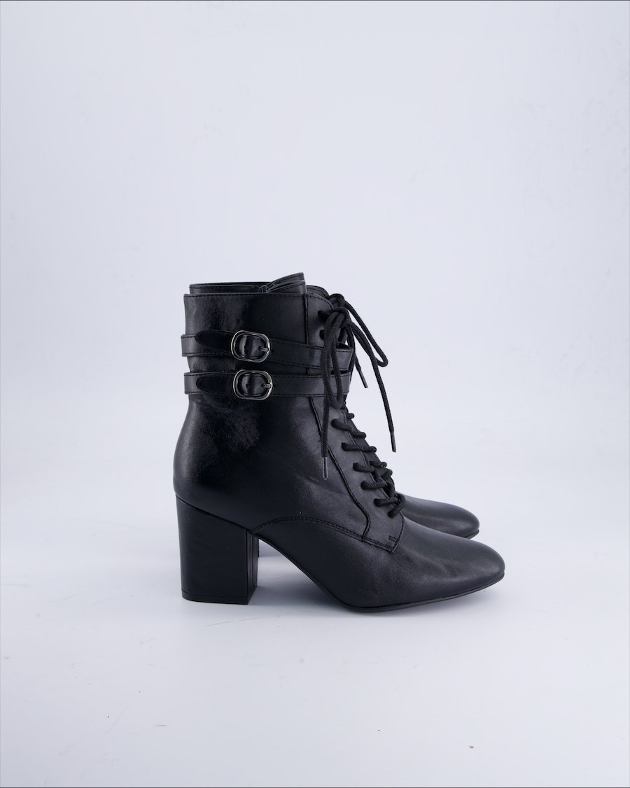 Graceland Ankle boots Polyurethane Black 38 EU