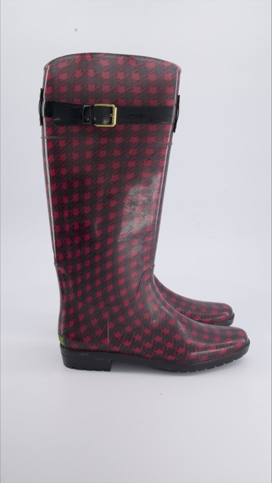 Lauren Ralph Lauren Boots Rubber Red 39 EU