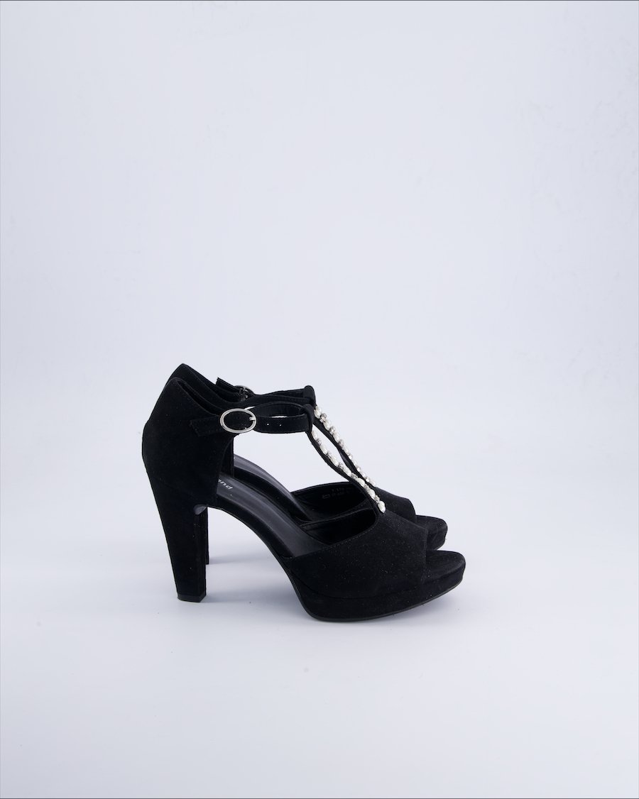 Graceland Heels Suede Black 38 EU