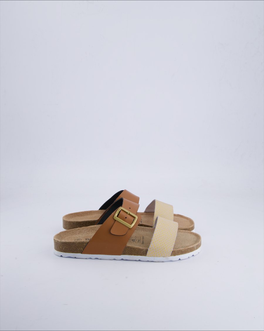 Blue Motion Sandals Leather Brown 38 EU