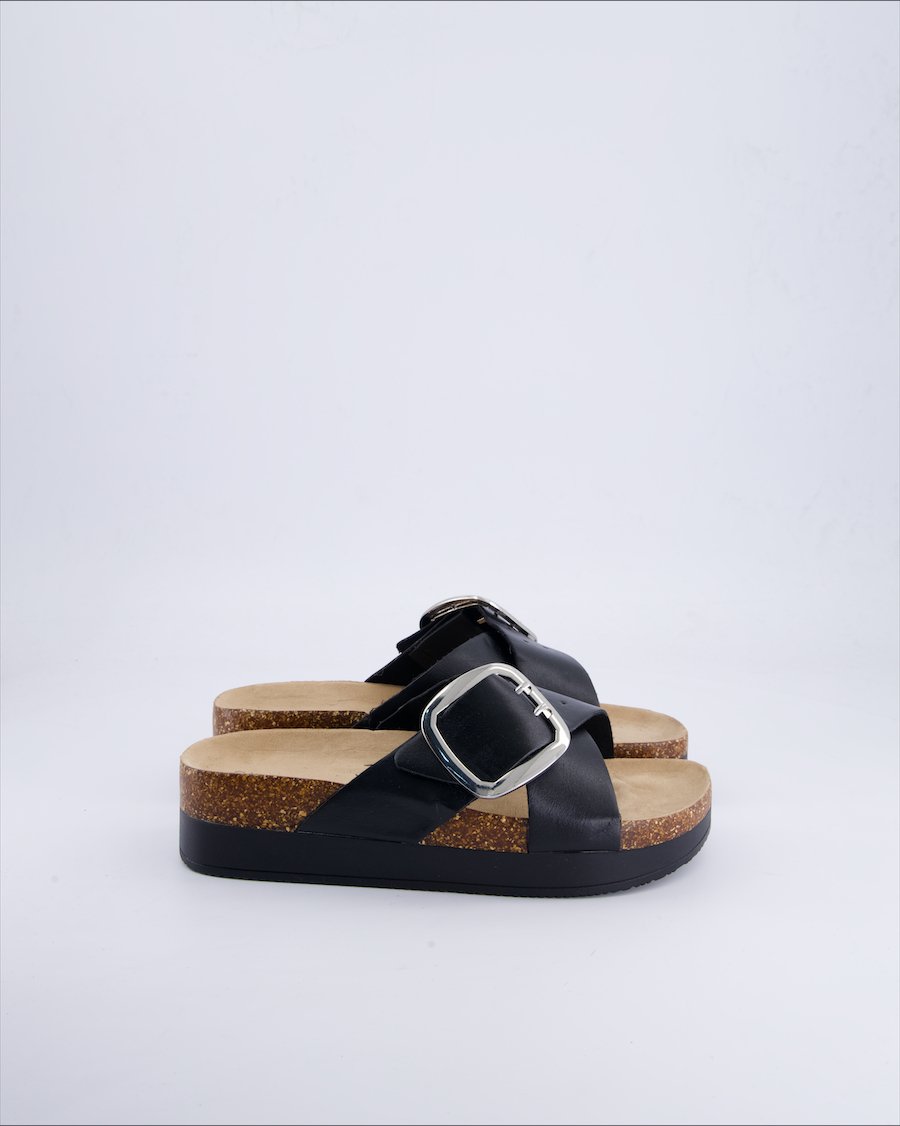 Catwalk Sandals Leather Black 40 EU