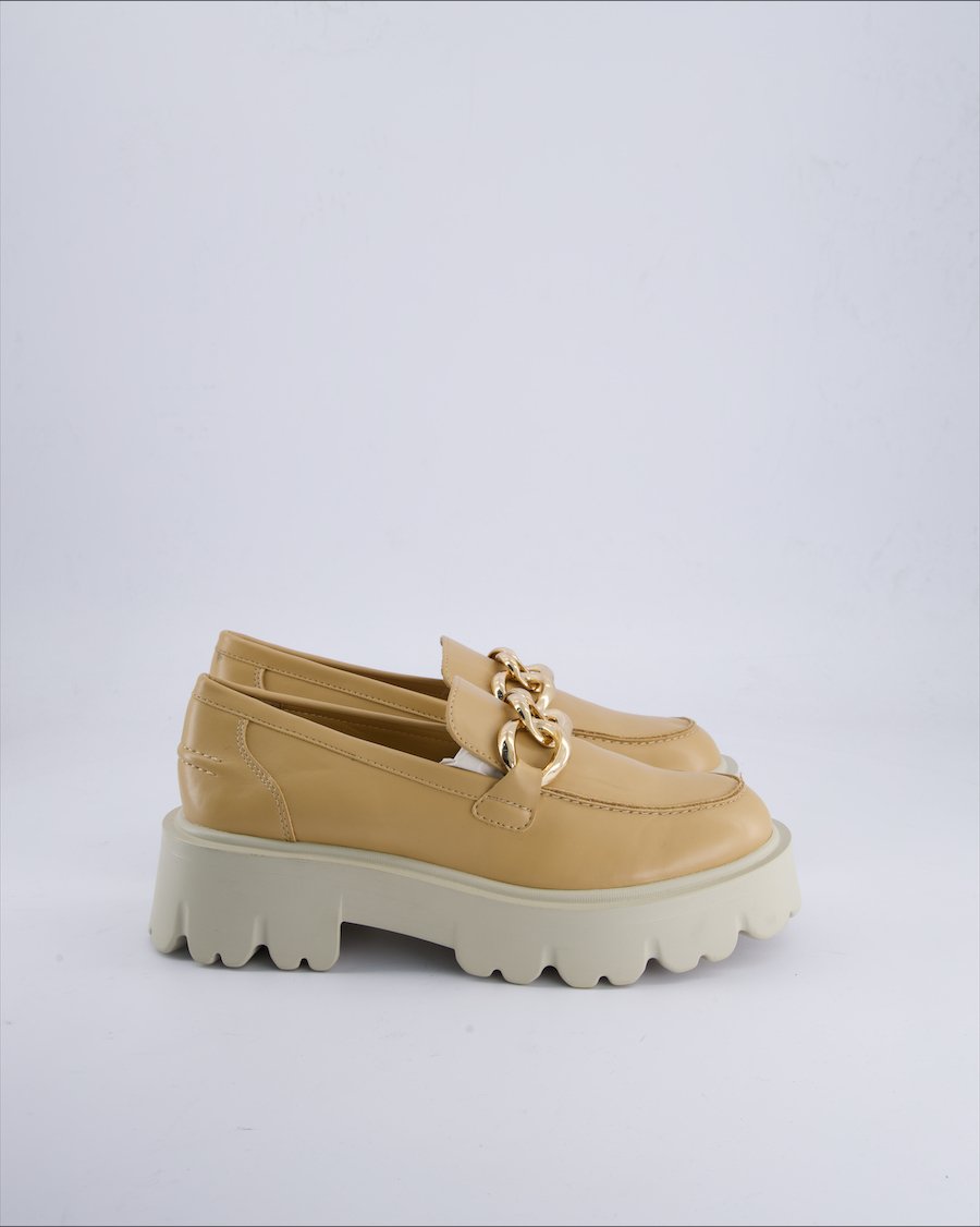 Catwalk Shoes Leather Beige 40 EU