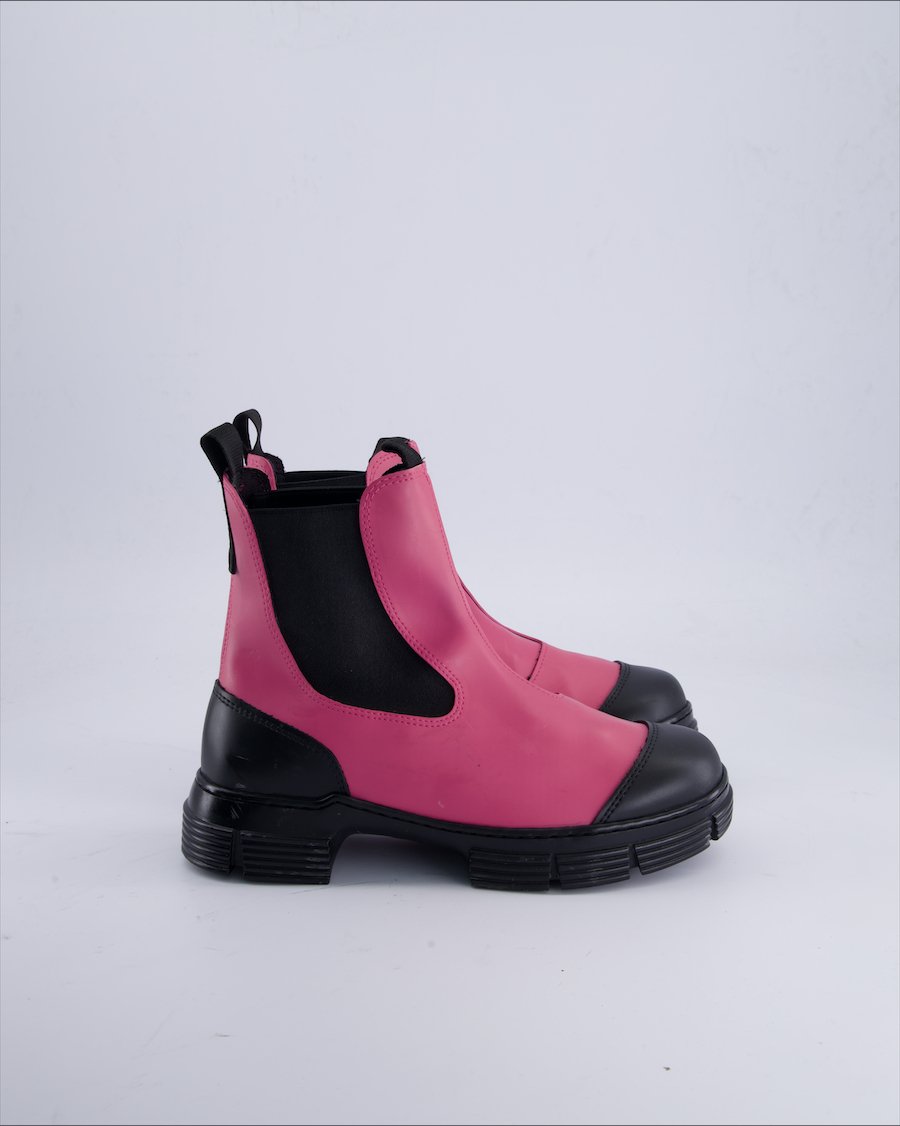Ganni Ankle boots Rubber Pink 38 EU