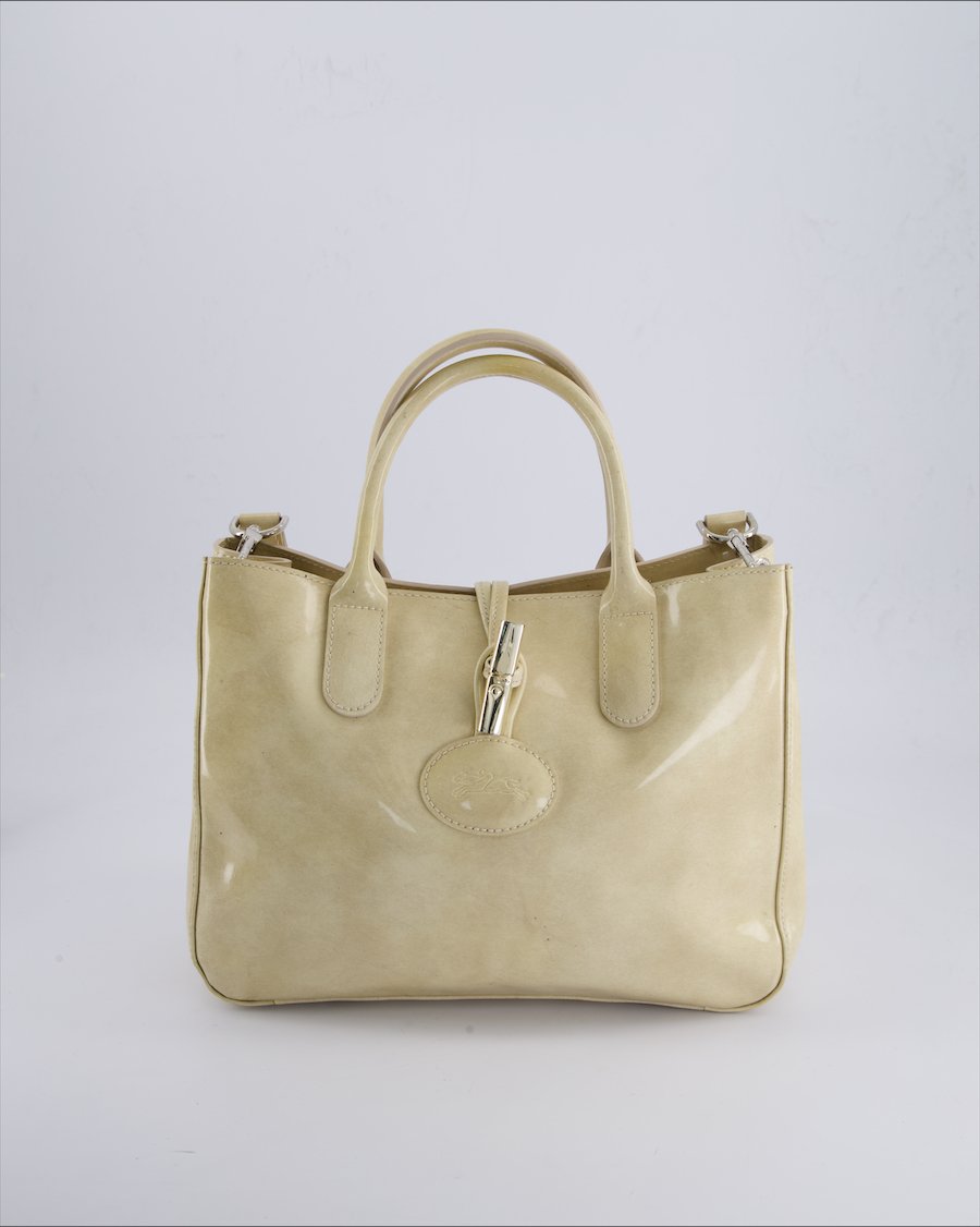 Longchamp Bags Leather Ivory