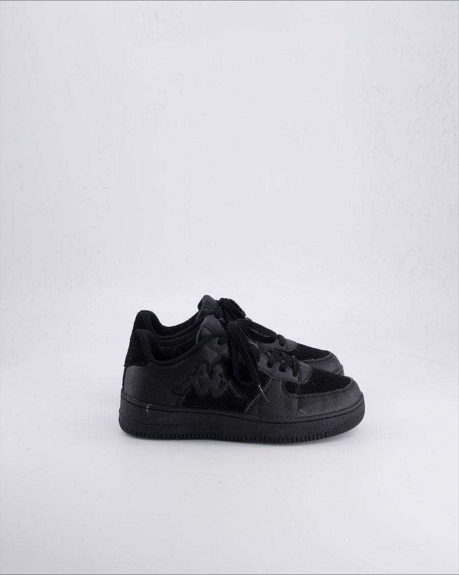 Kappa Trainers Leather Black 36 EU
