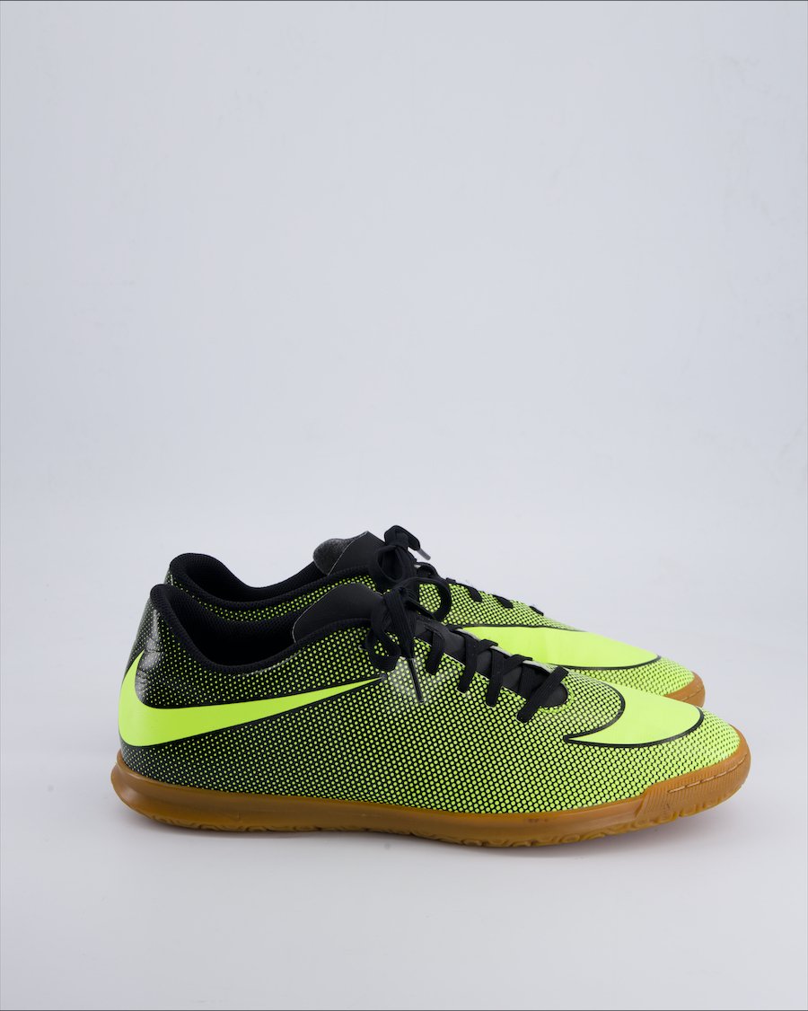 Nike Bravatax II IC Football Trainers Leather Yellow 45 IT