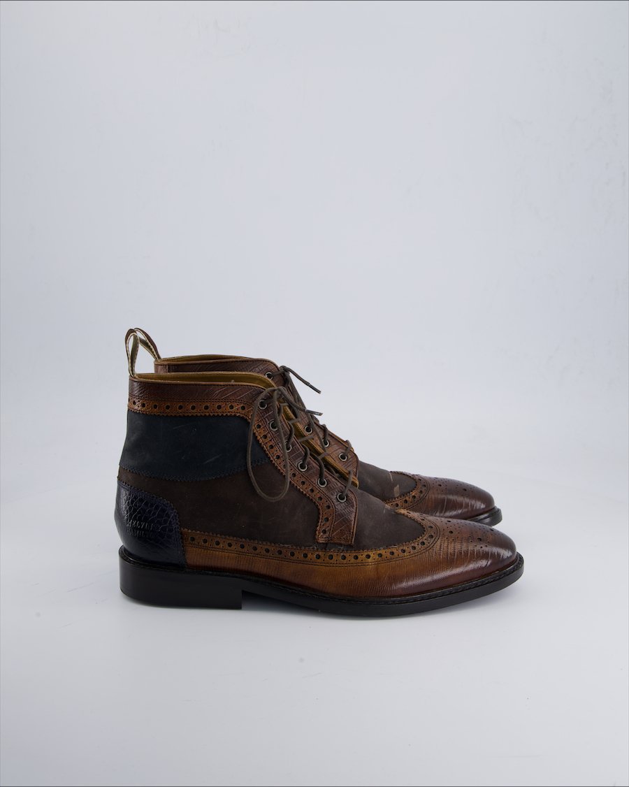 Melvin&Hamilton Boots Leather Brown 43 EU