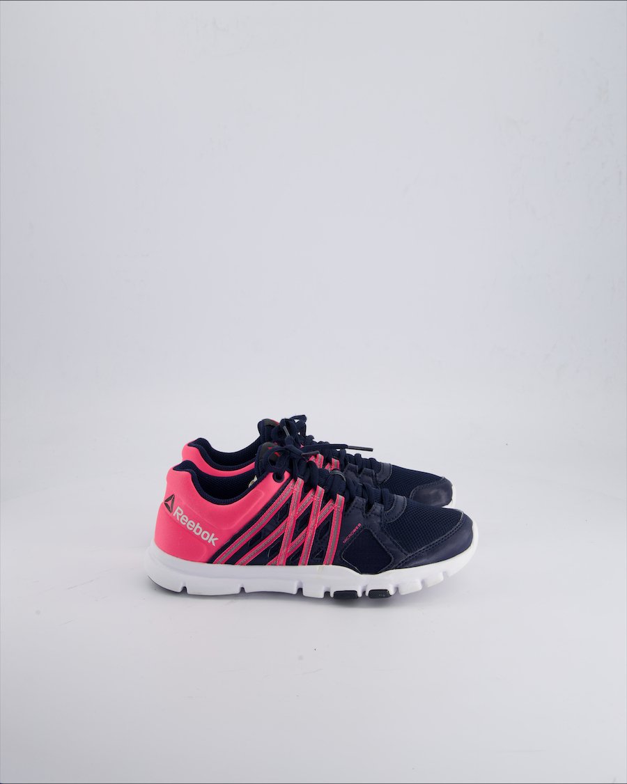 Reebok Trainers Cloth Blue 36 EU