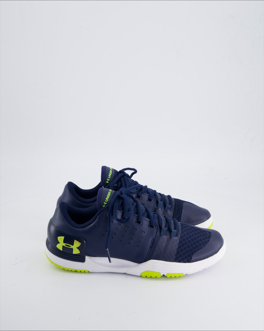 Under Armour Trainers Cloth Blue 41 EU