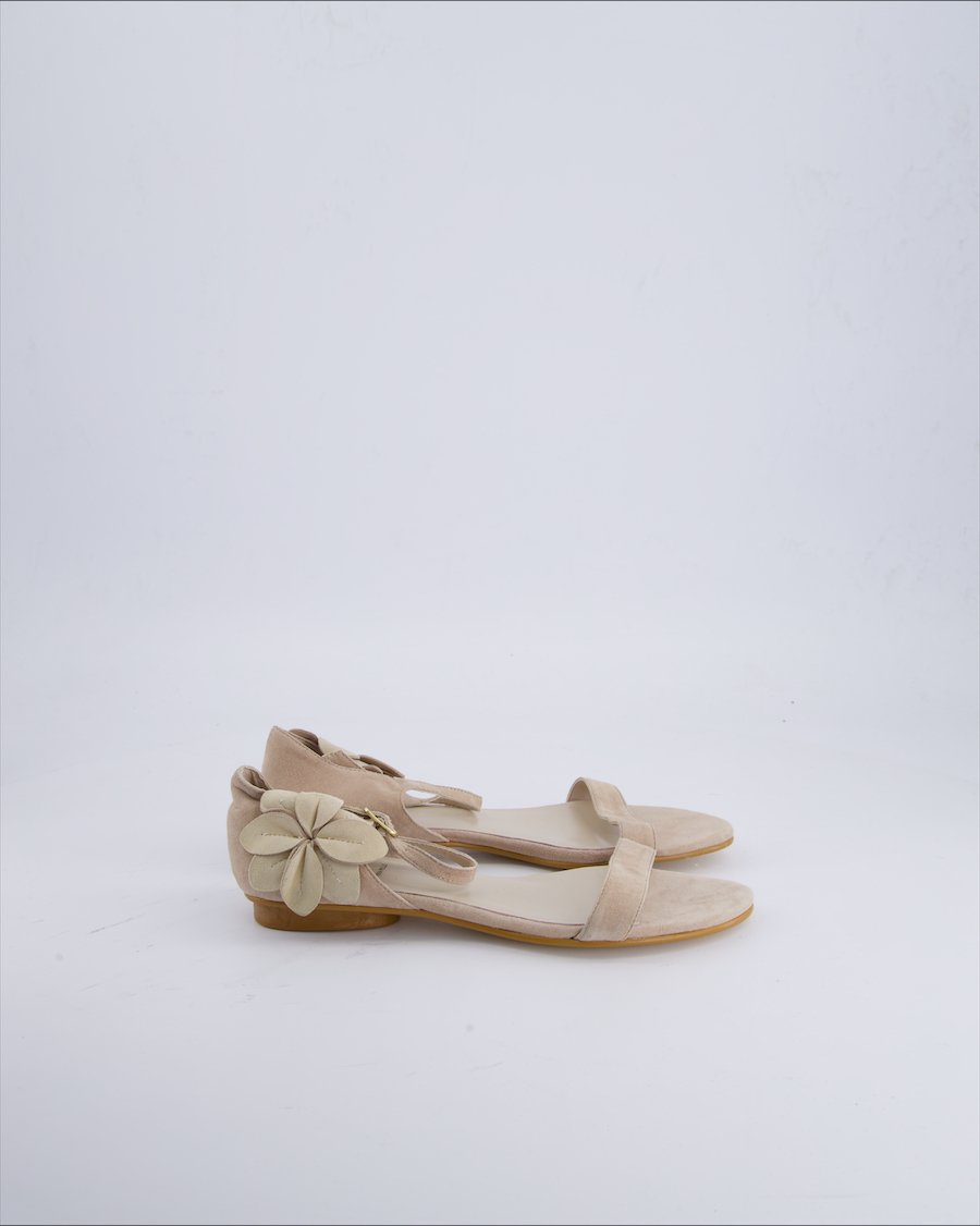Cinti Sandals Suede Beige 37 EU