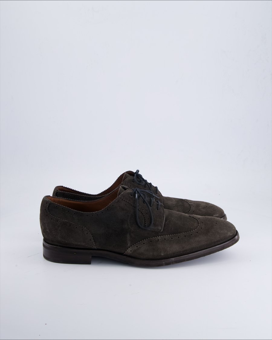Fratelli Rossetti Shoes Suede Anthracite 47 EU