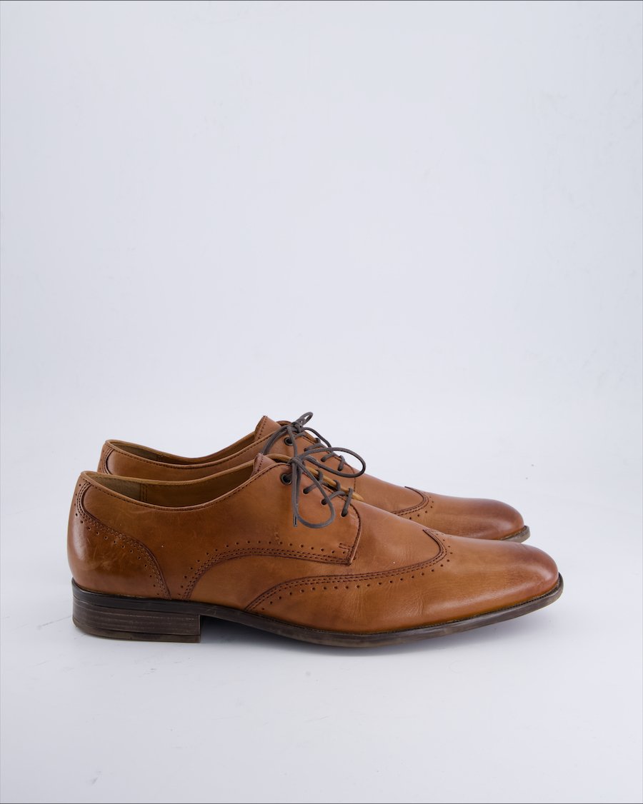 Mercedes Shoes Leather Camel 45 EU