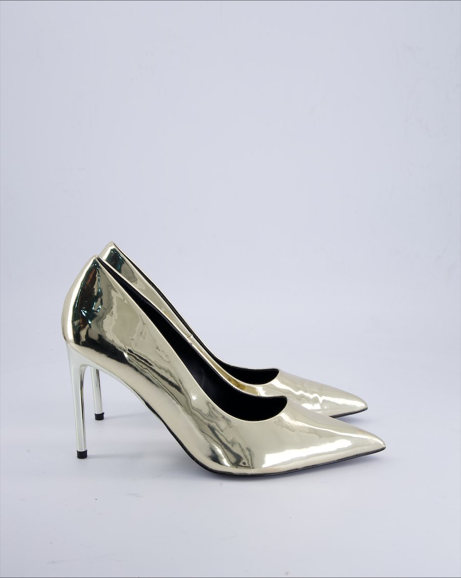 Even&Odd Heels Leather Gold 43 EU