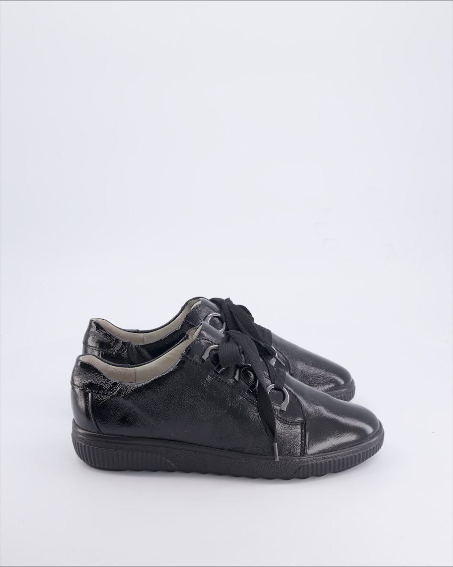 Waldlaufer Shoes Leather Black 40 EU
