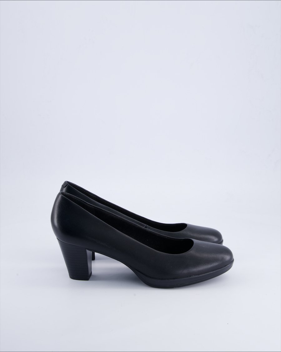 5Th Avenue Heels Leather Black 39 EU