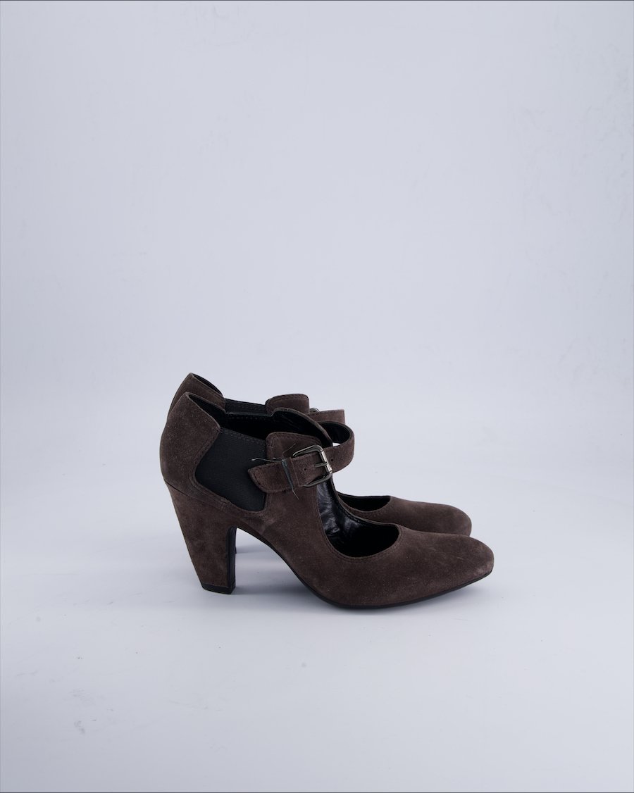 Apepazza Heels Suede Anthracite 39 EU