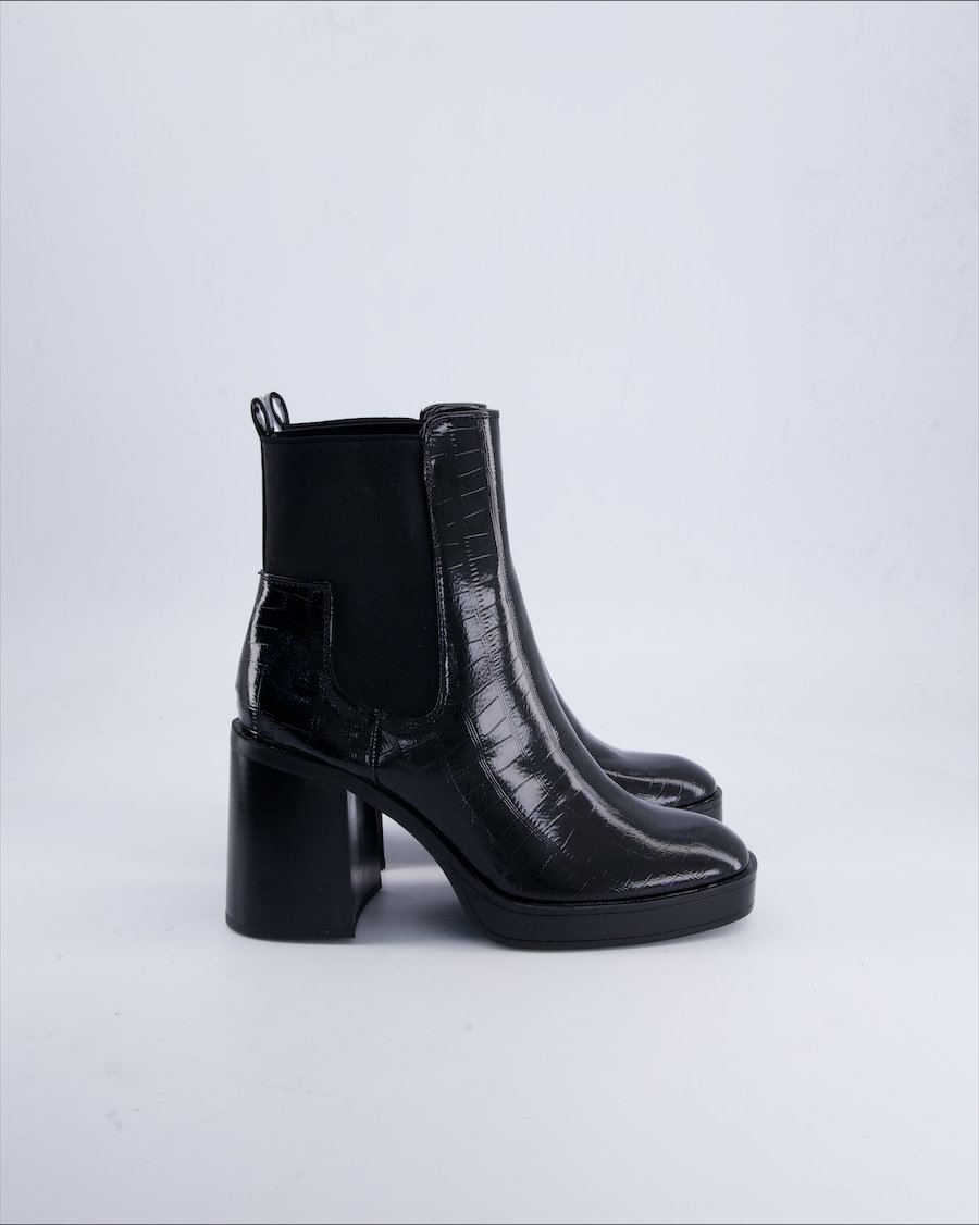 Tally Weijl Ankle boots Leather Black 38 EU