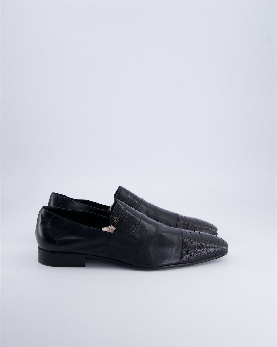 Moreschi Shoes Leather Black 45 EU