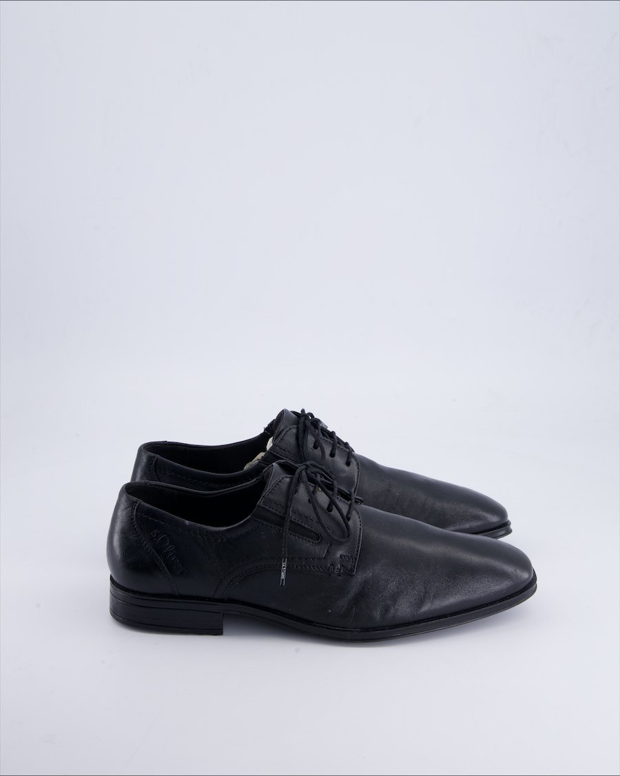 S.Oliver Shoes Leather Black 40 EU