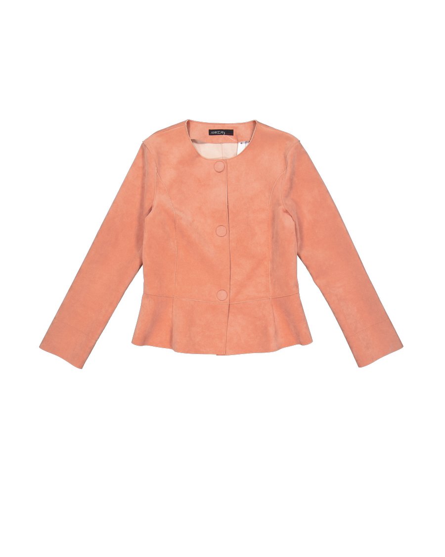 Marc Cain Blazers Suede Salmon Pink S