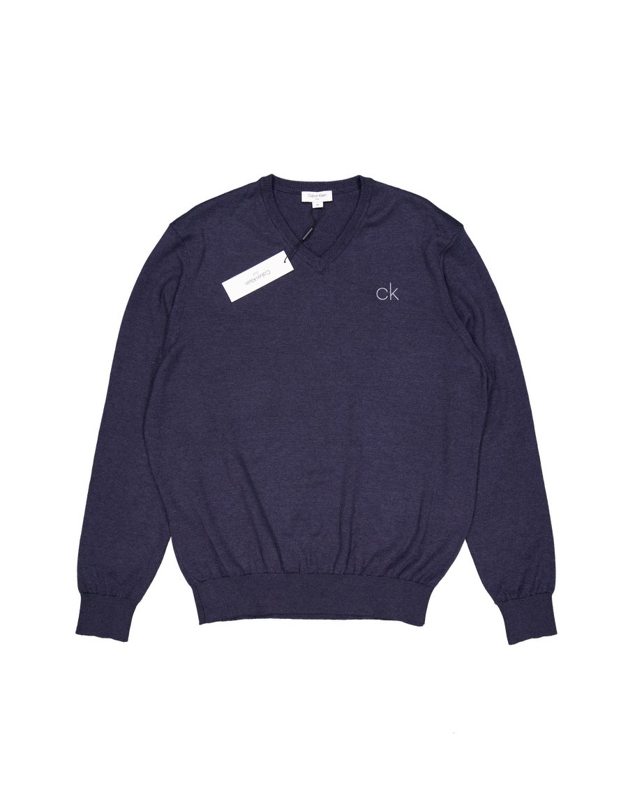 Calvin Klein Pullovers & sweaters Cotton Blue XXXL