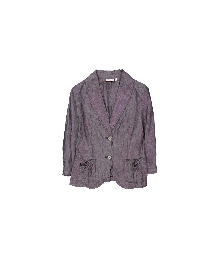 Max & Co Blazers Linen Anthracite M