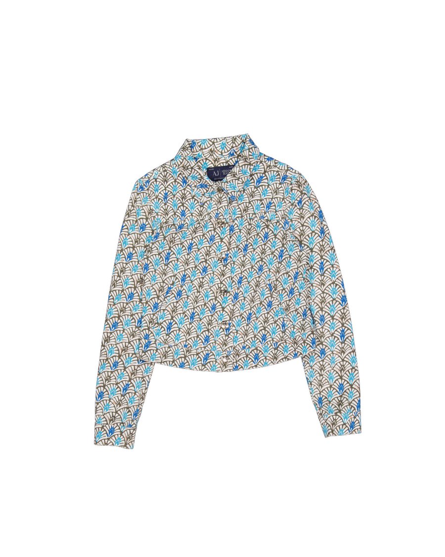 Armani Jeans Shirts Cotton Beige M