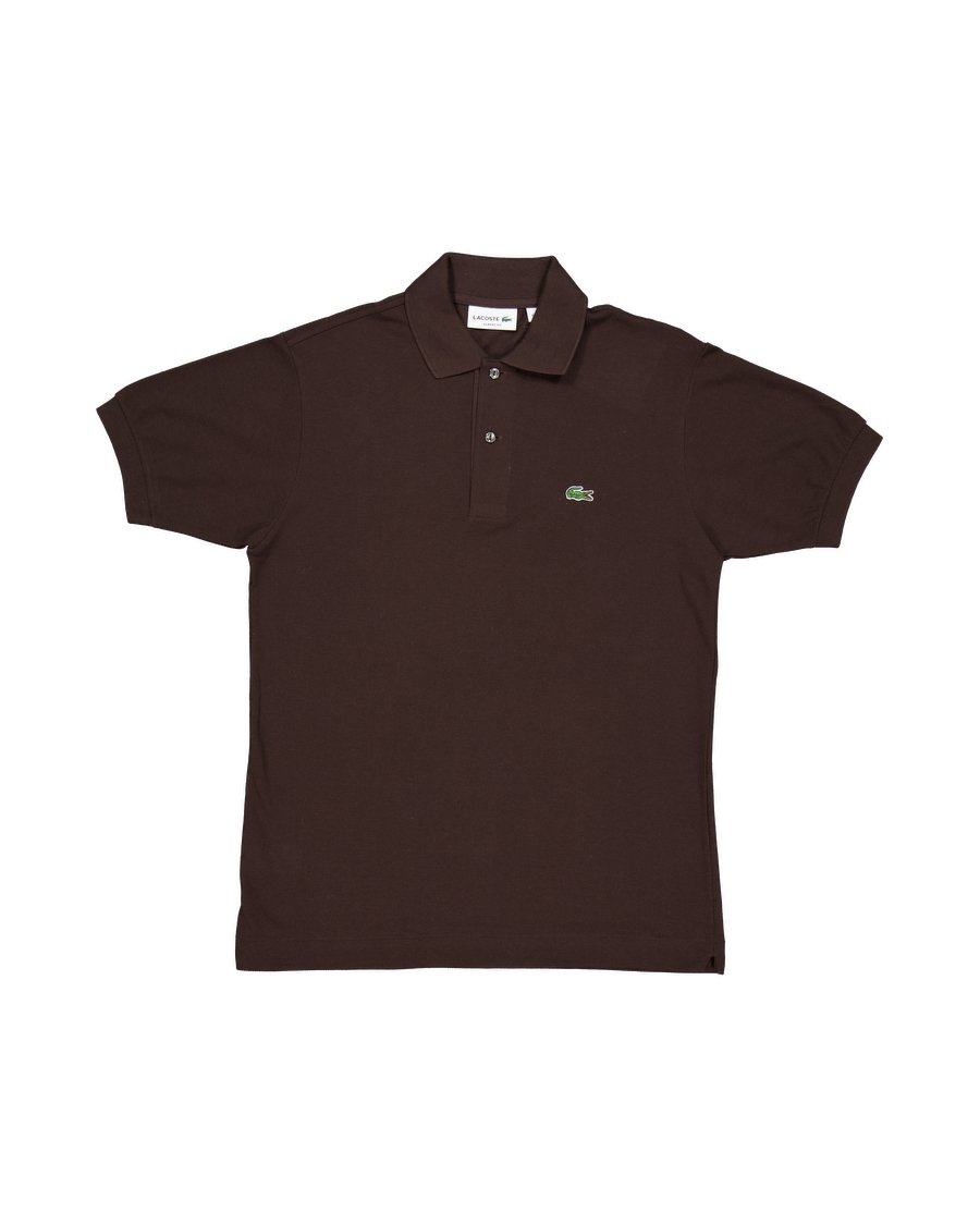 Lacoste shirts Cotton Brown S