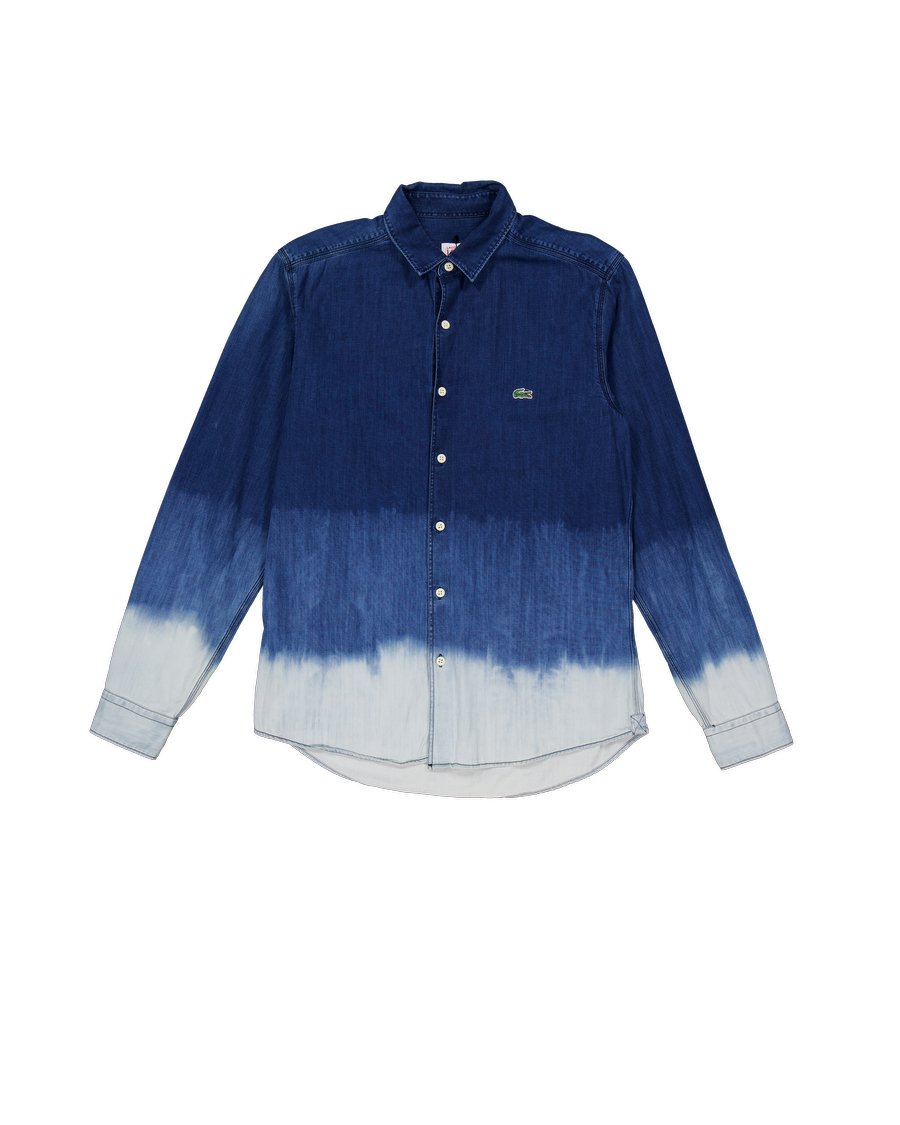 Lacoste Shirts Cotton Blue S
