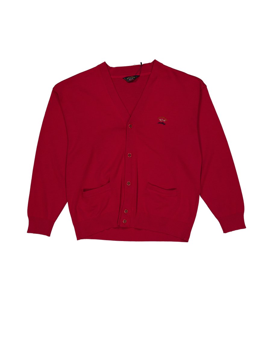 Paul&Shark Cardigans Wool Red L