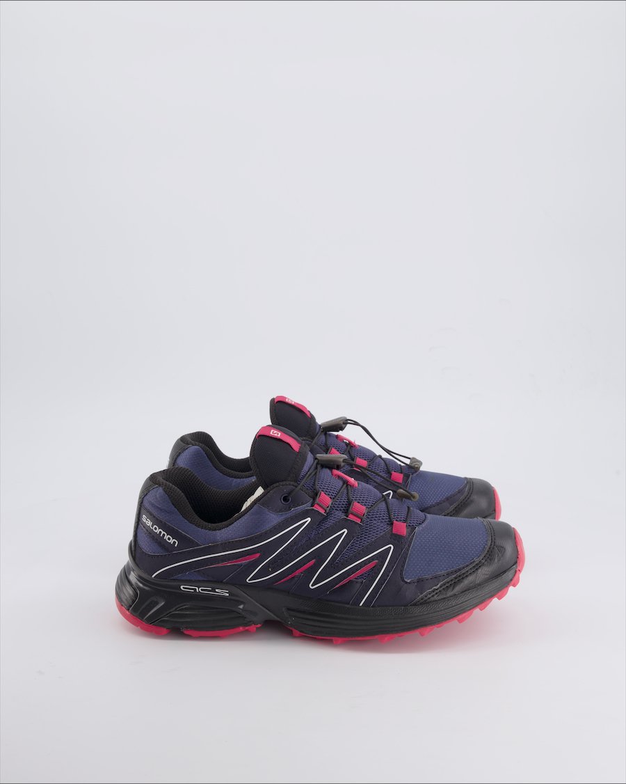 Salomon Trainers Cloth Blue 39.5 EU