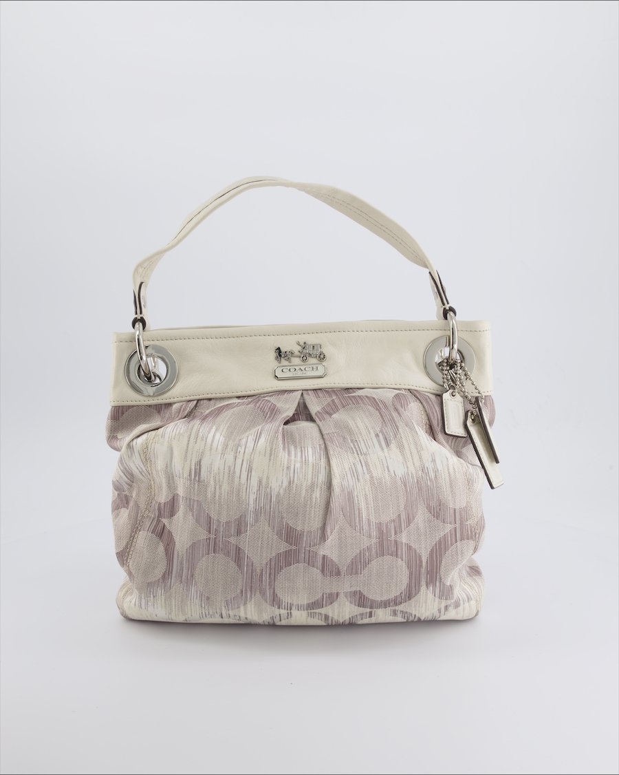 Coach Shoulder bags Leather Beige