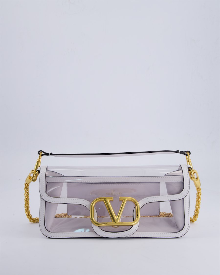 Valentino Garavani Locò Shoulder bags Leather White