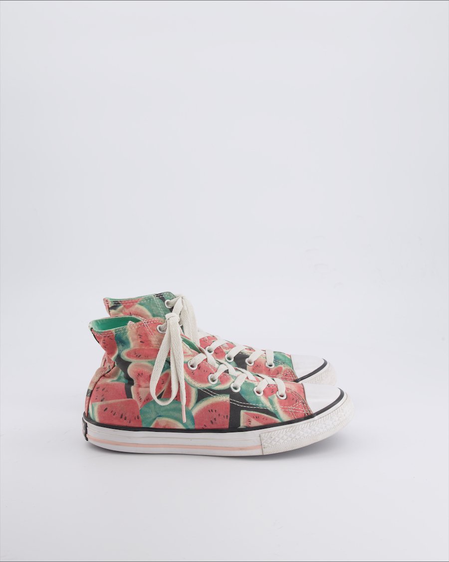 Converse Trainers Cloth Red 37 EU