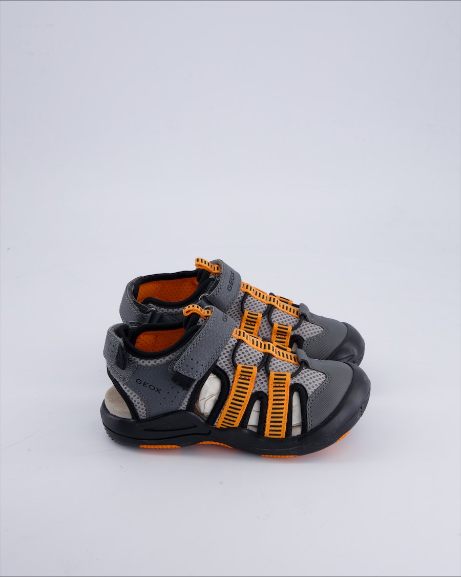 Geox Sandals Leather Grey 30 EU