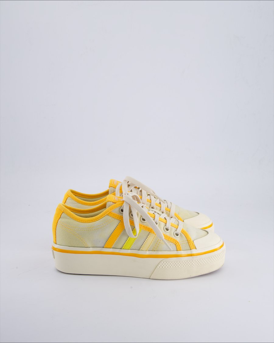 Adidas Nizza Trainers Cloth Orange 39.5 EU