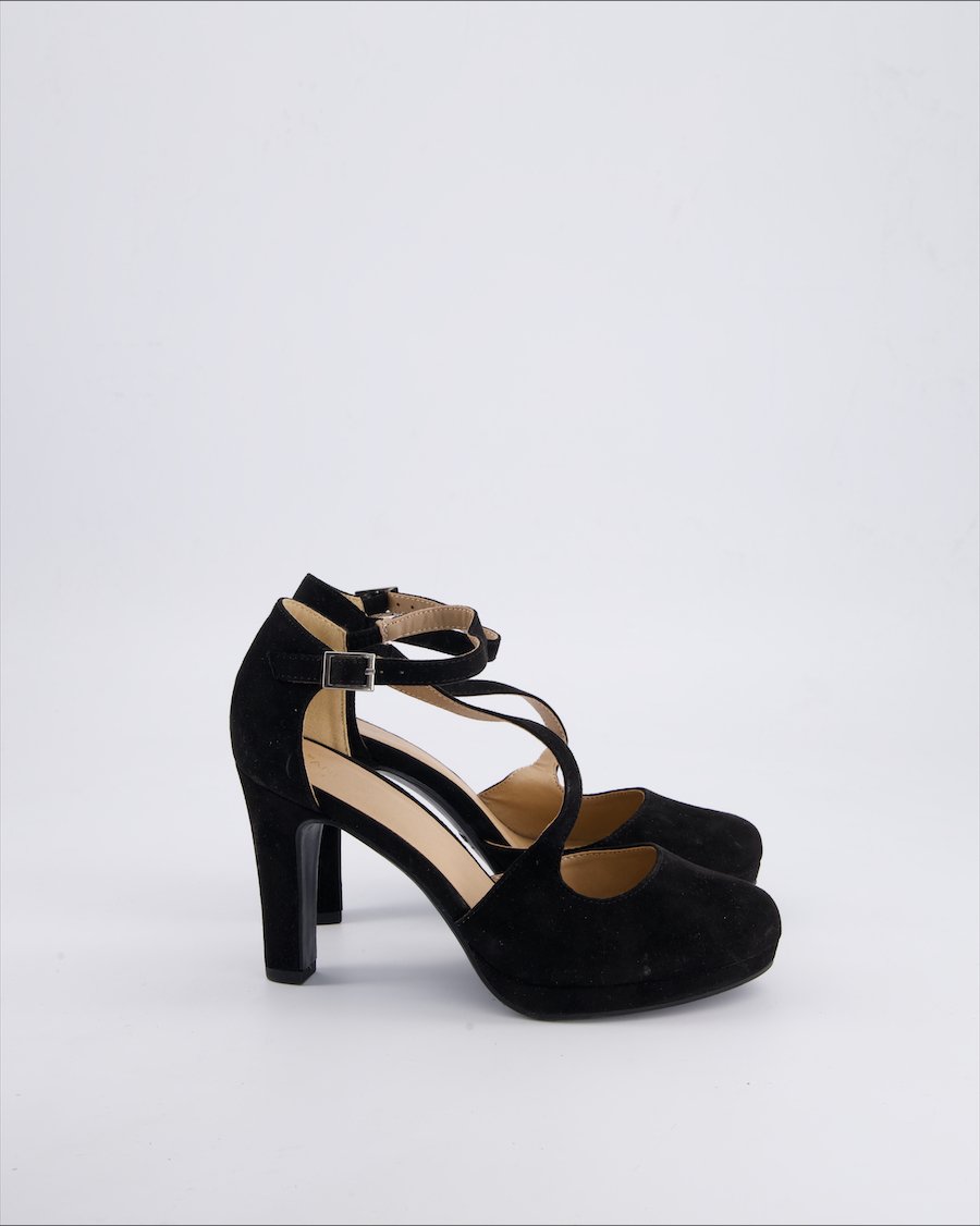 Anna Field Heels Suede Black 36 EU