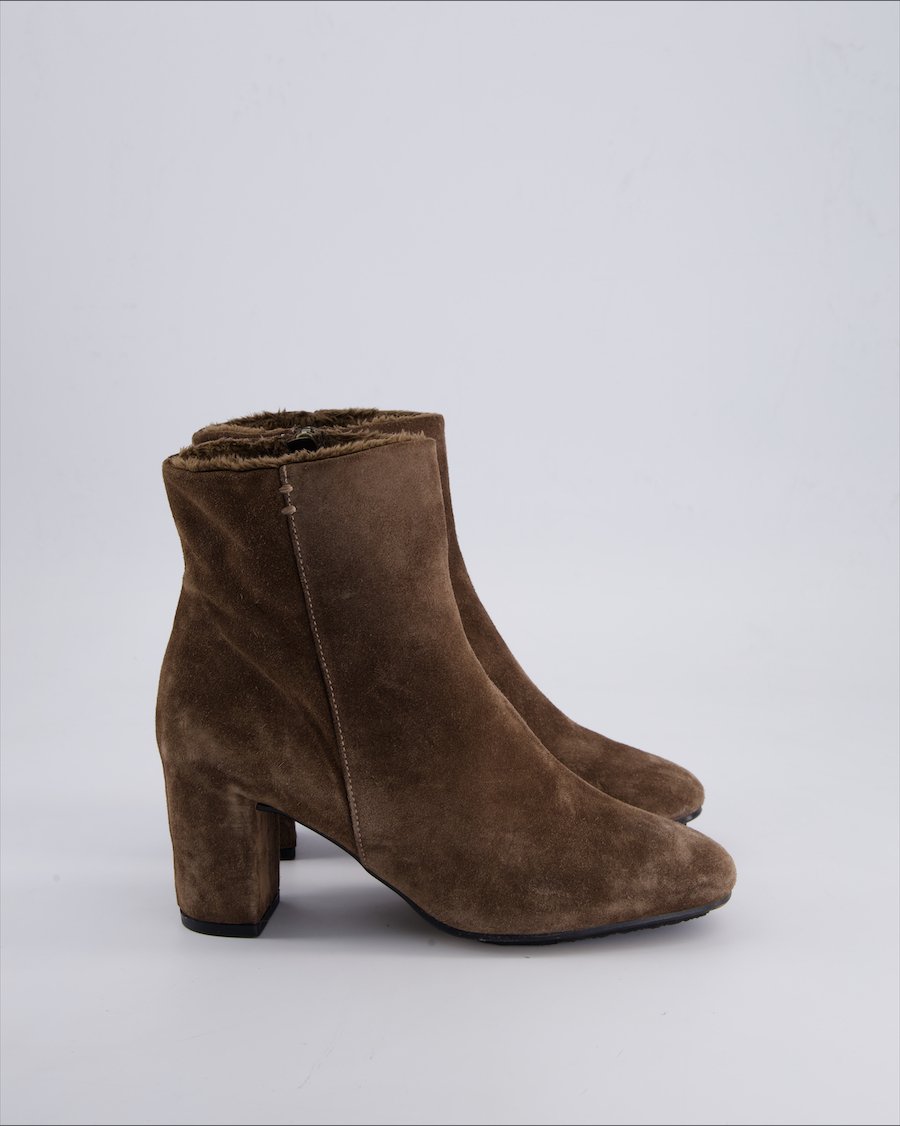 Pons Quintana Ankle boots Suede Brown 36 EU