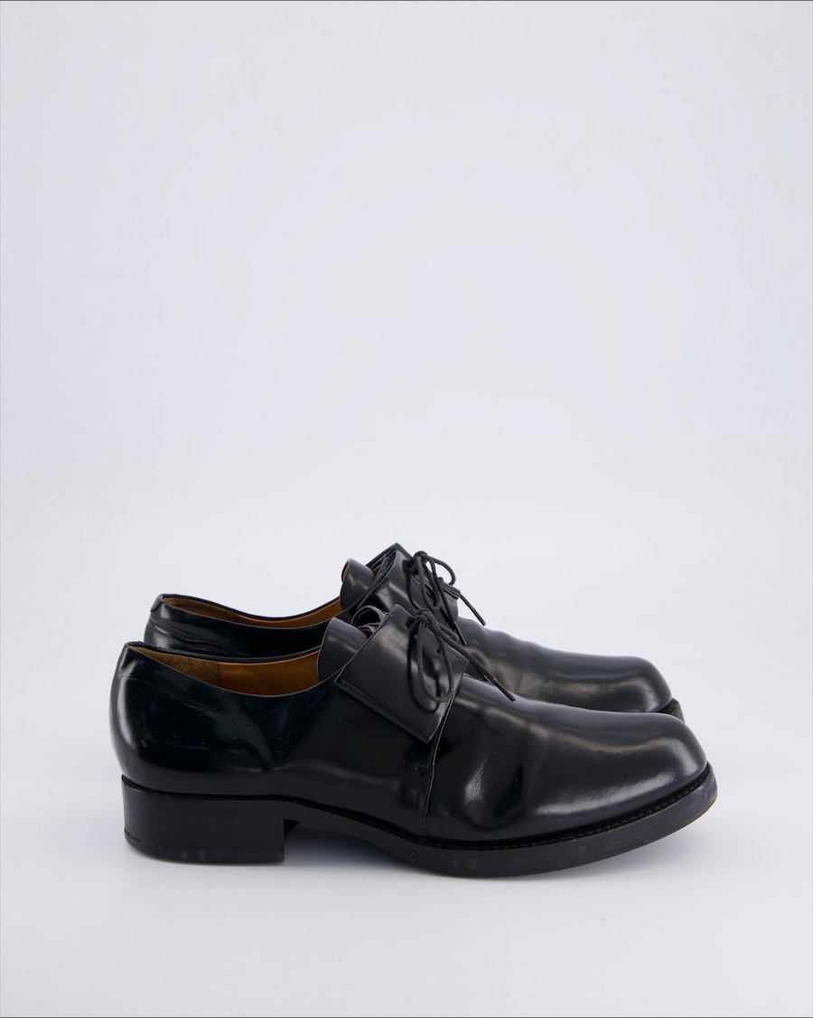 Jil Sander up shoes Leather Black 38.5 EU