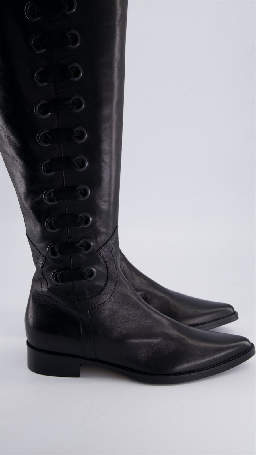 Le Pepé Boots Leather Black 38 EU