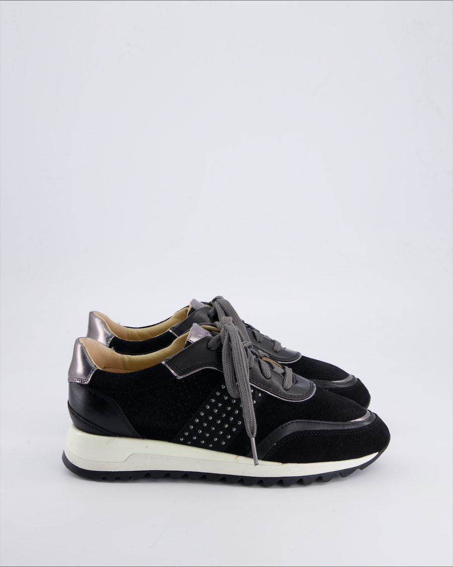 Geox Trainers Suede Black 37 EU