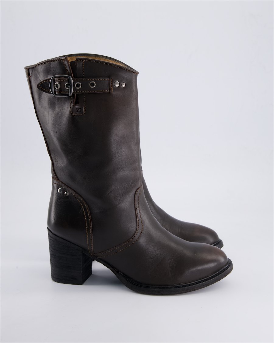 Apepazza Ankle boots Leather Brown 37 EU