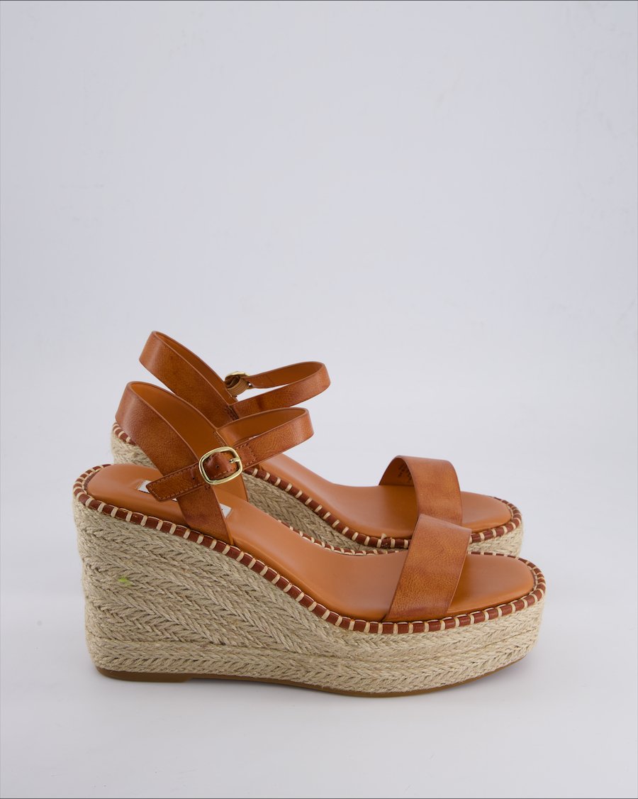 Steve Madden Sandals Leather Brown 41 EU