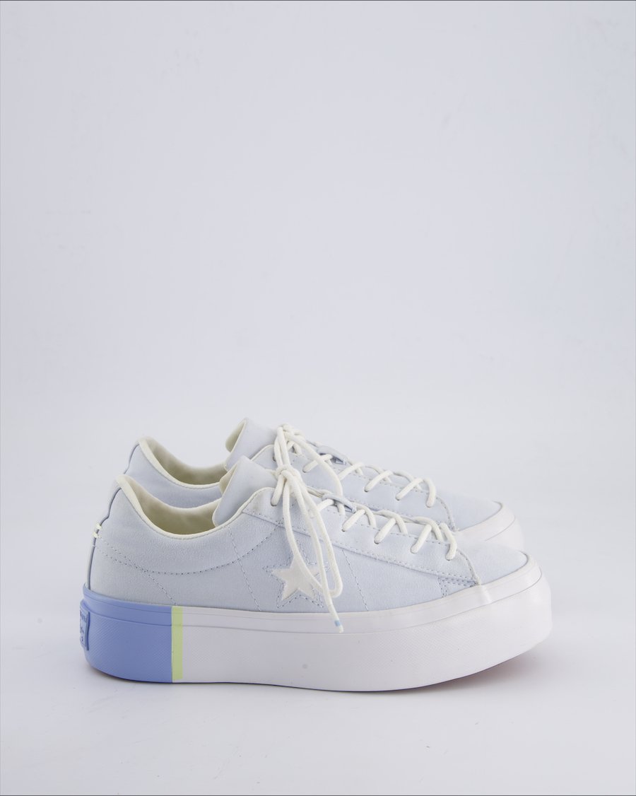 Converse Trainers Cloth Blue 37 EU
