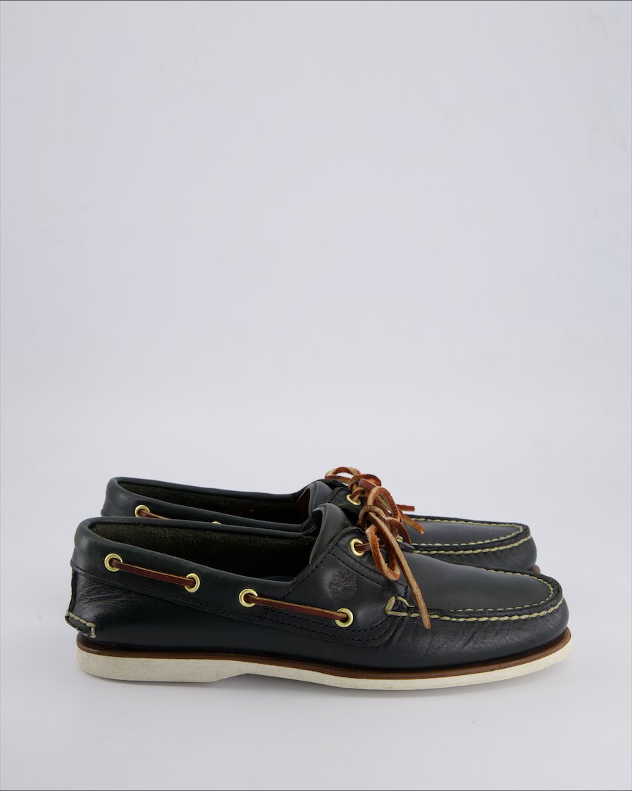 Timberland Formal shoes Leather Green 39.5 EU