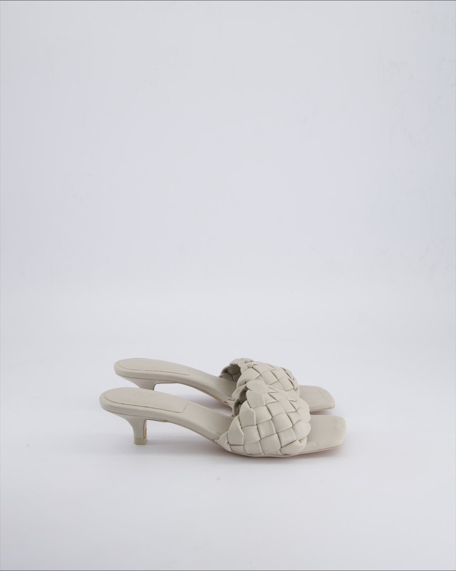 H&M Heels Polyurethane Grey 36 EU