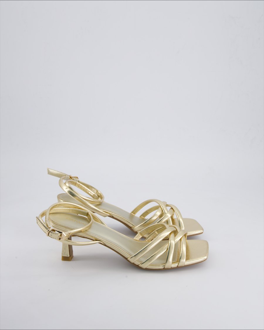 Catwalk Heels Polyurethane Gold 41 EU