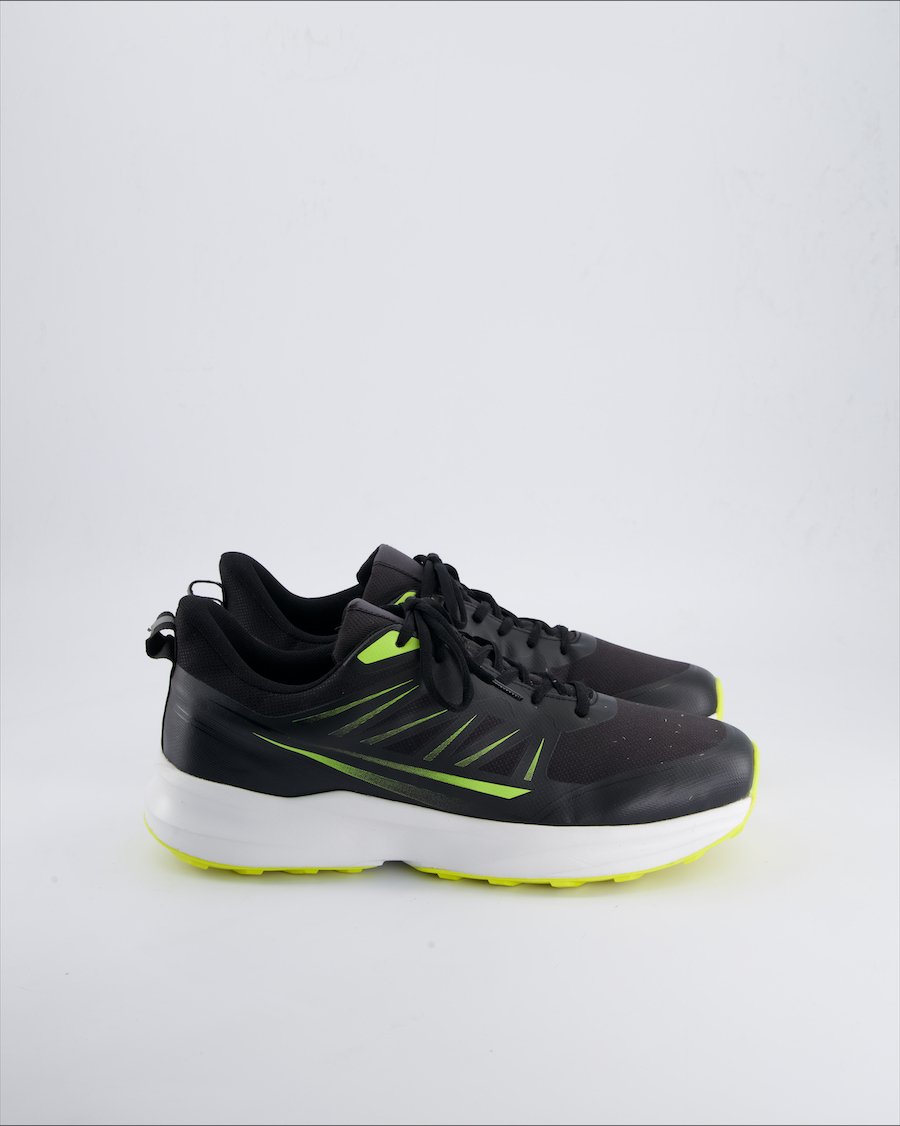 Crane Trainers Leather Black 45 EU