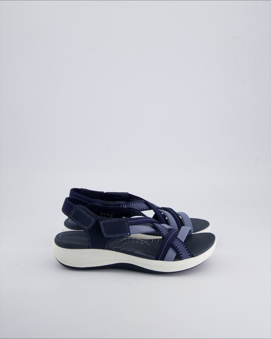 Clarks Sandals Cloth Blue 38 EU