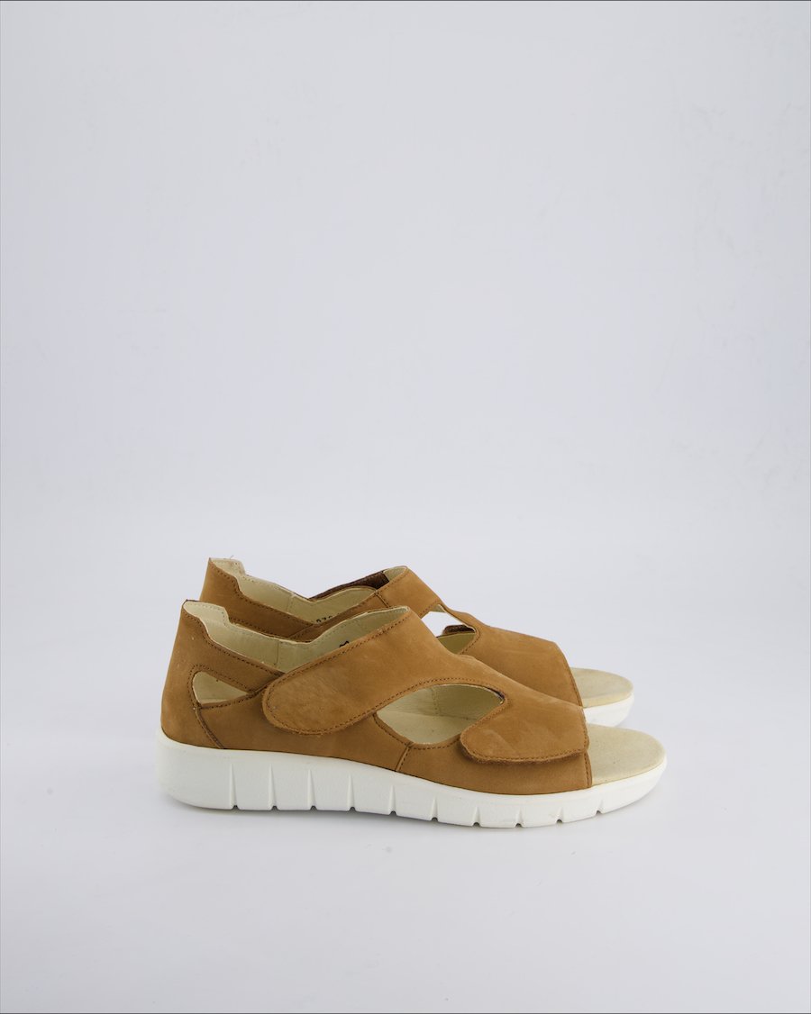 Waldlaufer Sandals Suede Camel 39 EU